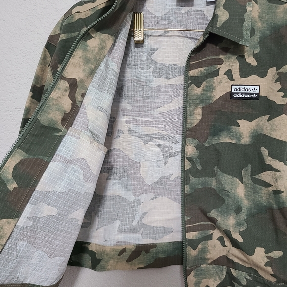 Adidas Track Top Camo Jacket M - Picture 3 of 7